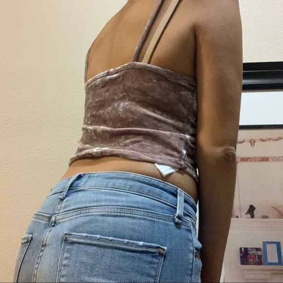 Fun velvet top! - Picture 2 of 3